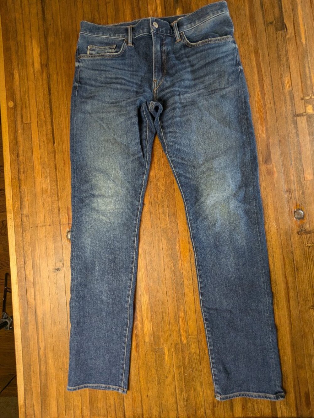 Hiroshi Kato Slim Fit Men’s Jeans - Blue